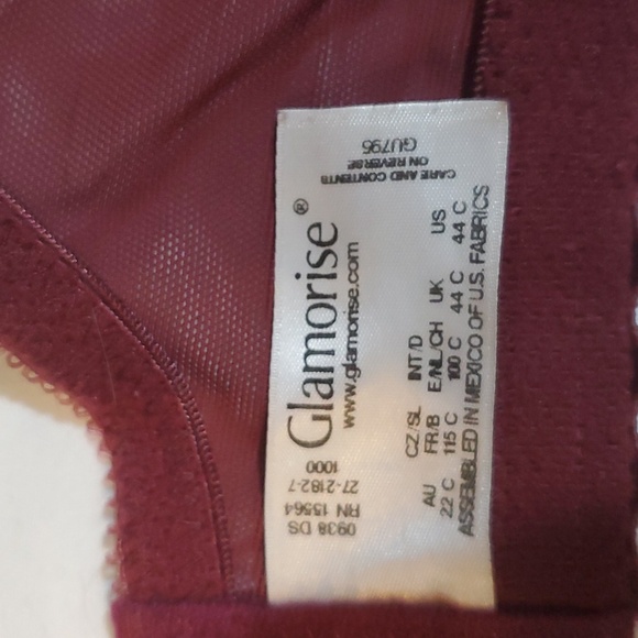 Glamorise Majic Lift wire free support bra 44C - Picture 5 of 5